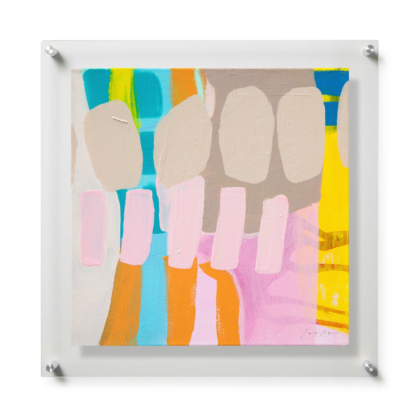 Fine Art Print / 28 x 28 / Silver