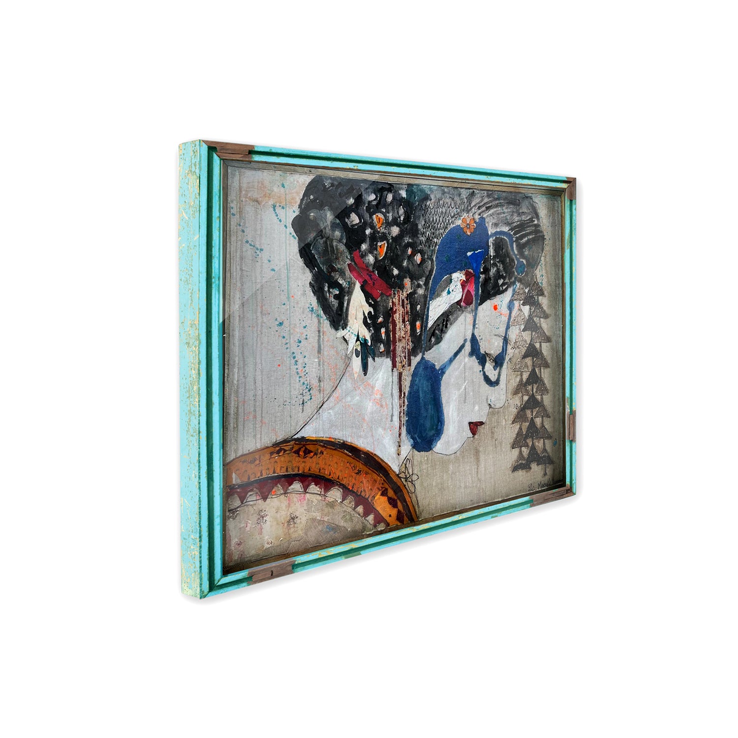 Geisha (Limited Edition in Wooden Frame) by Mersuka Dopazo