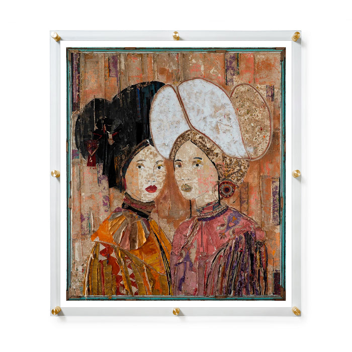 Princesses by Mersuka Dopazo (Limited Edition Hand Embellished Print)