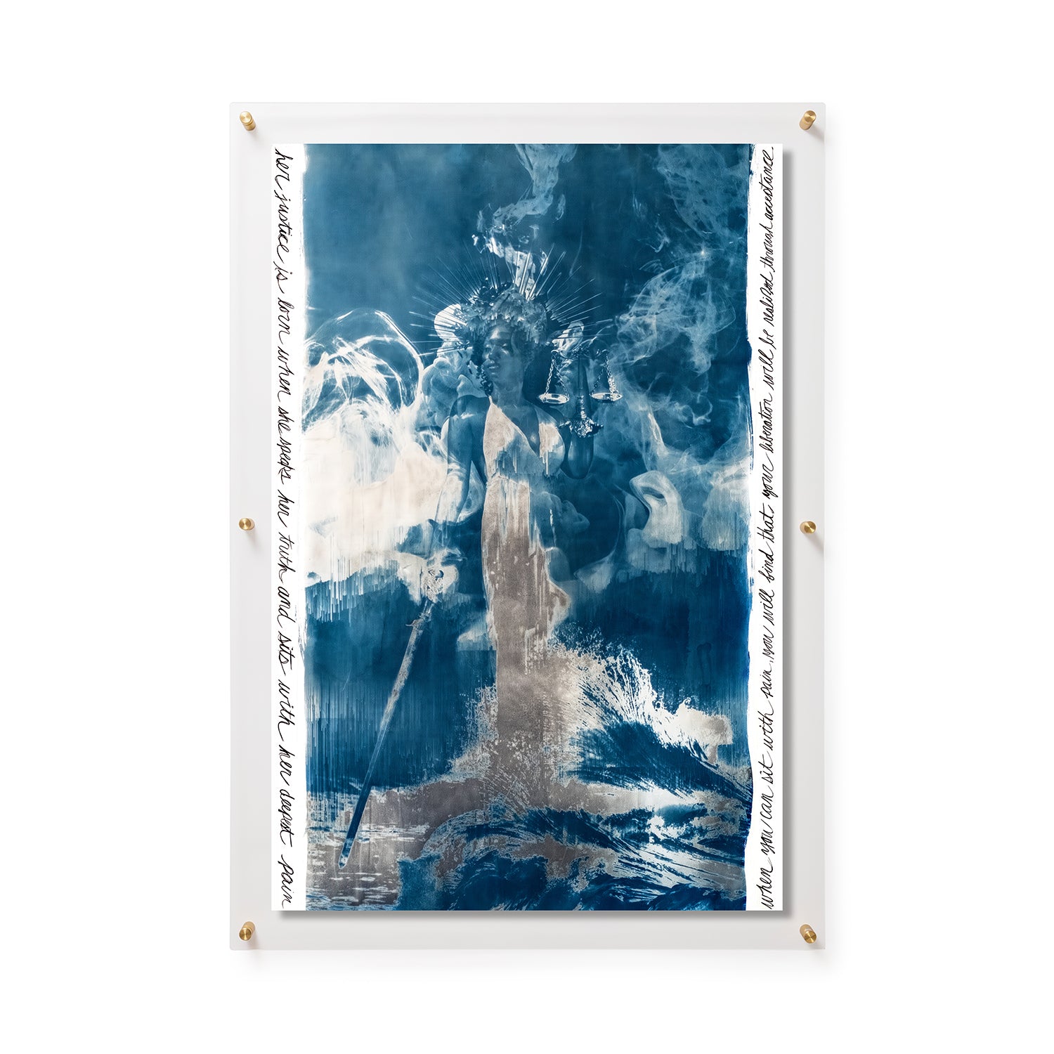 Fine Art Print / 24 x 36 / Gold