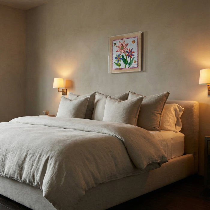 Framed LV Florals by Yayoi Kusama Scarf in a 20x20x2 Shadowbox