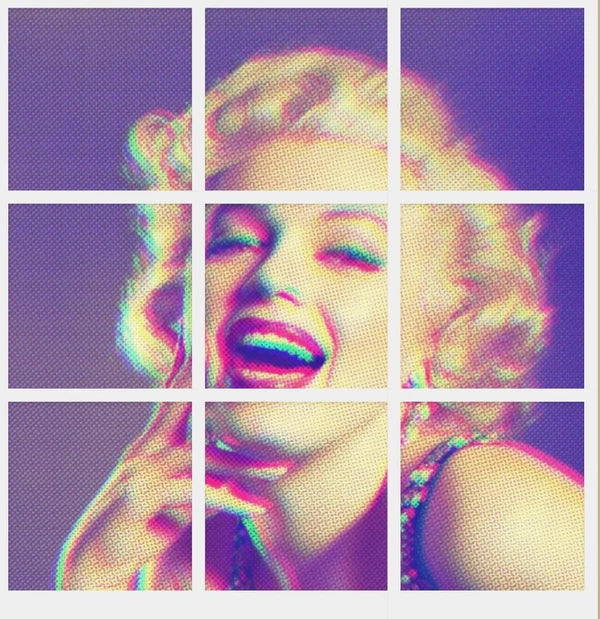 Marilyn Monroe Mini Photo Collage by Victoria White (Limited Edition)
