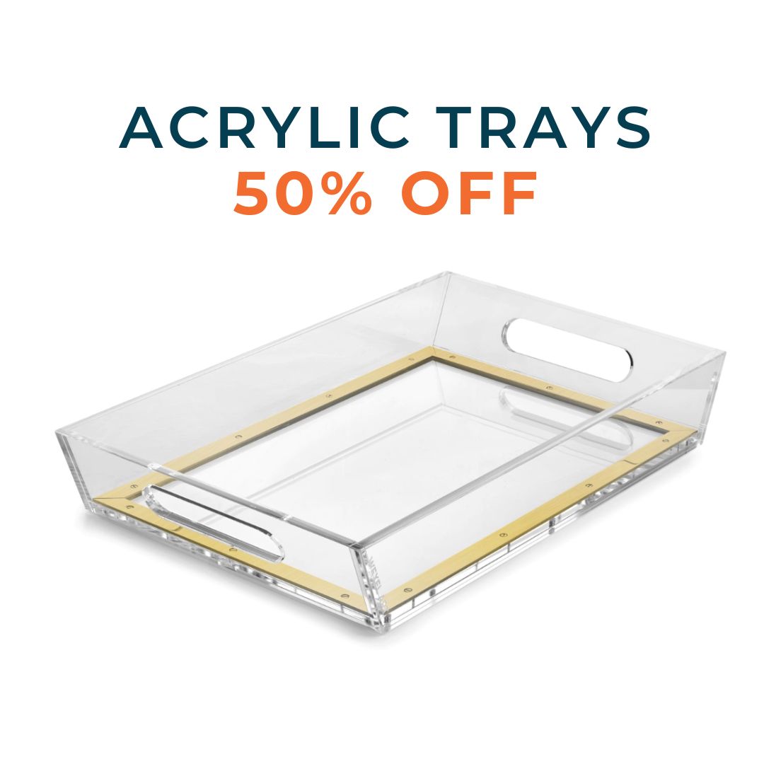 Sample Sale Acrylic Trays