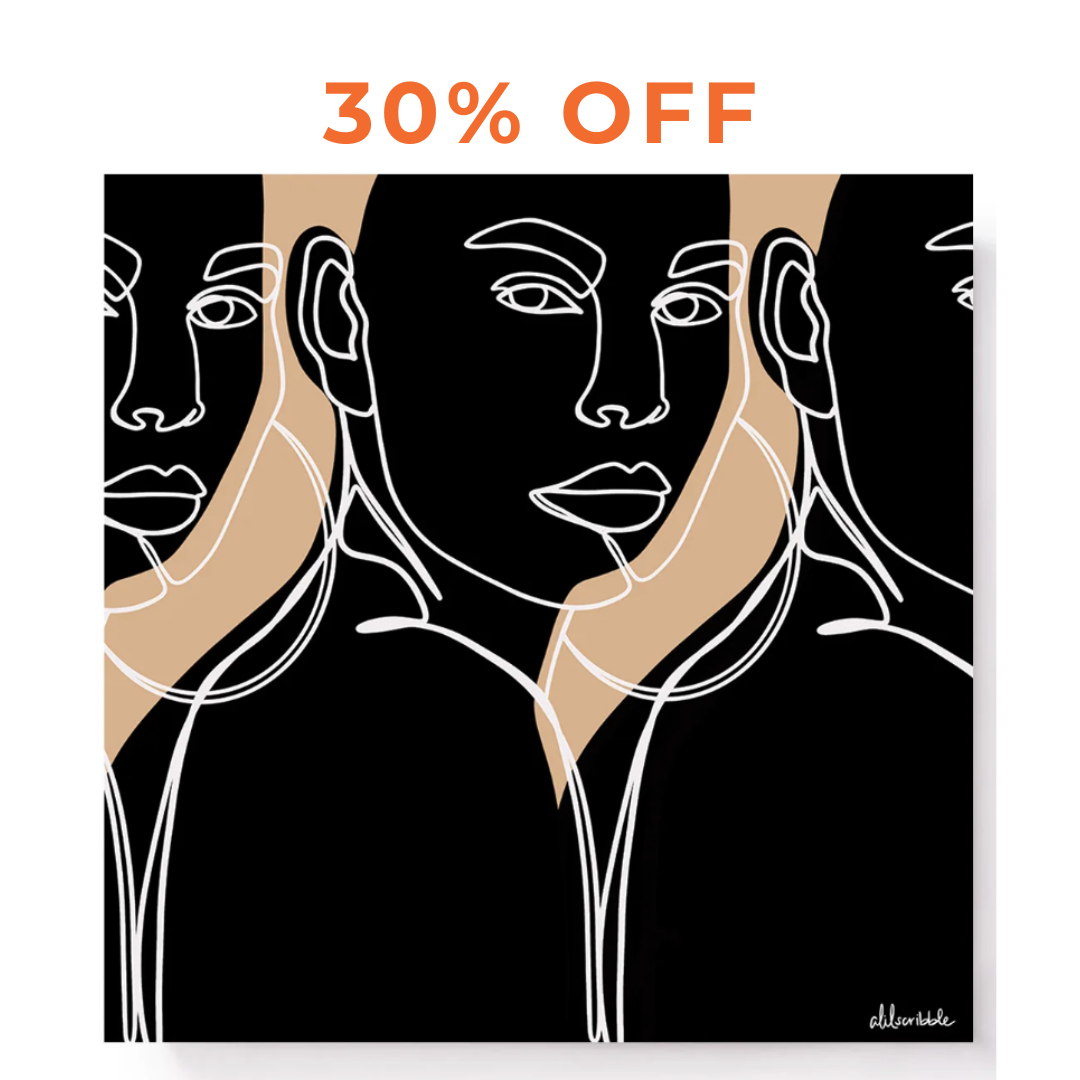Sample Sale Framed Art in a Shadowbox