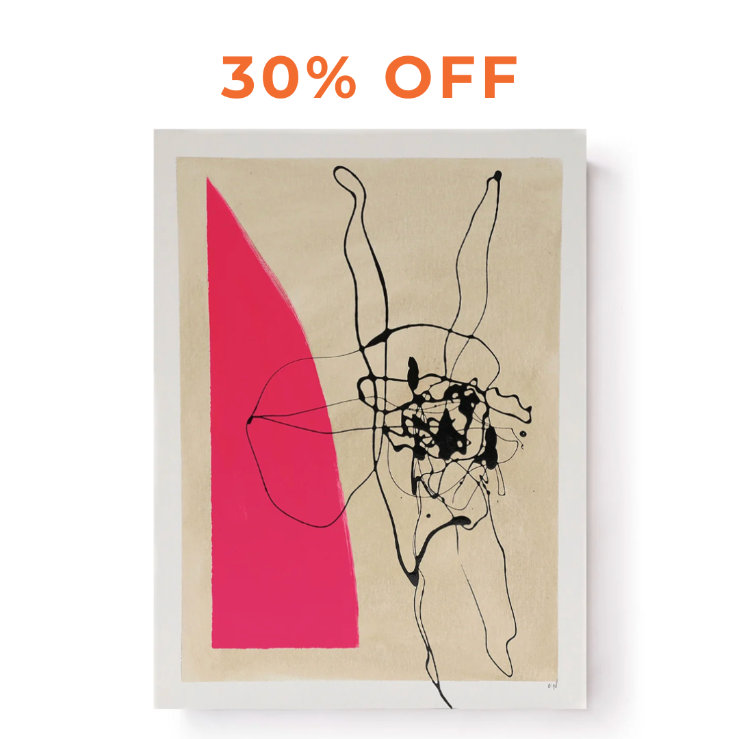Sample Sale Framed Art in Double Panel Frames