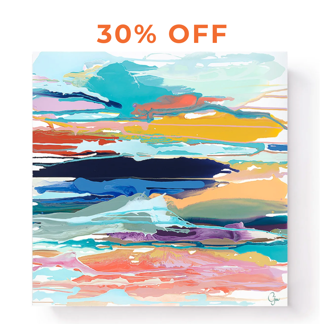 Sample Sale Framed Art in a Shadowbox