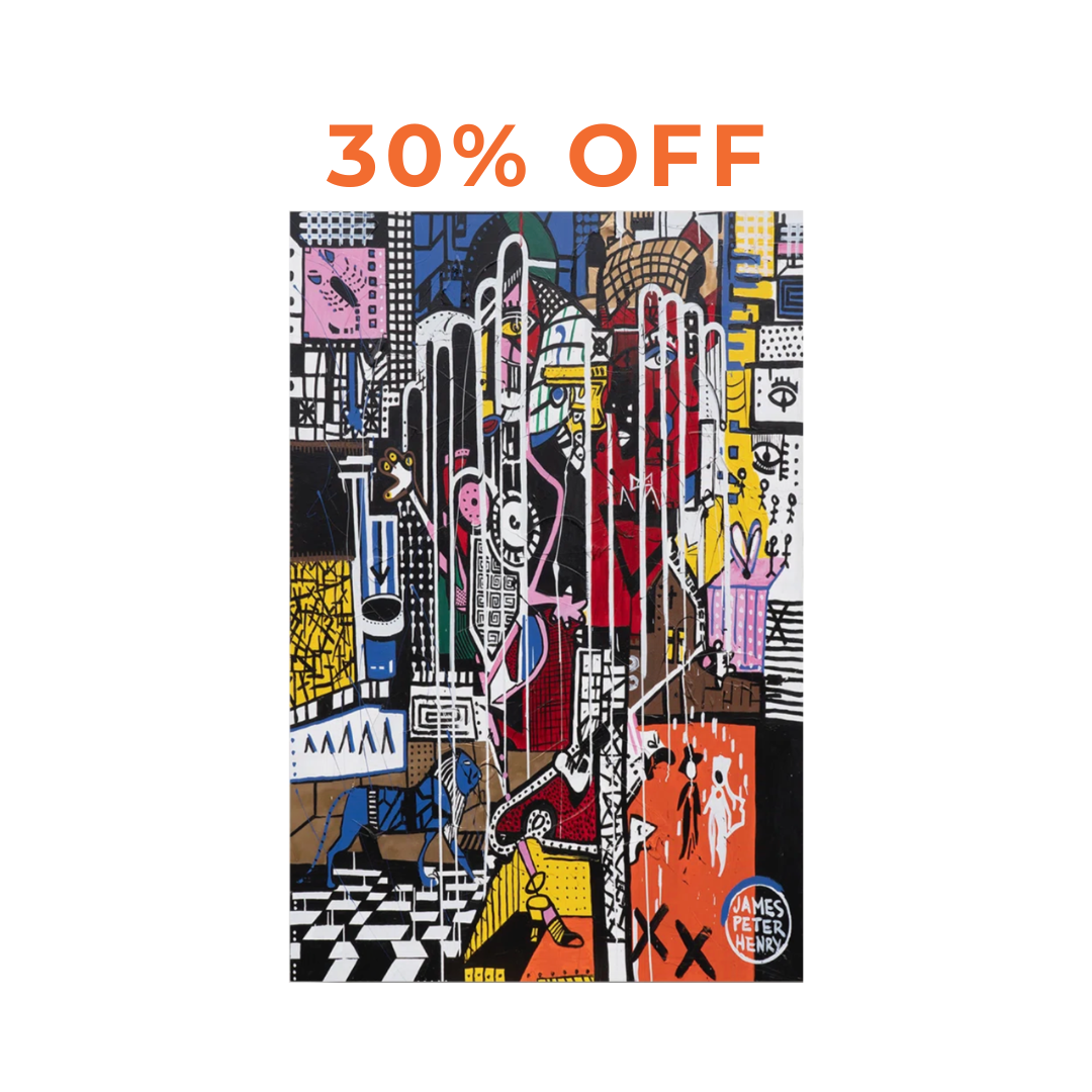 Sample Sale Framed Art in a Shadowbox