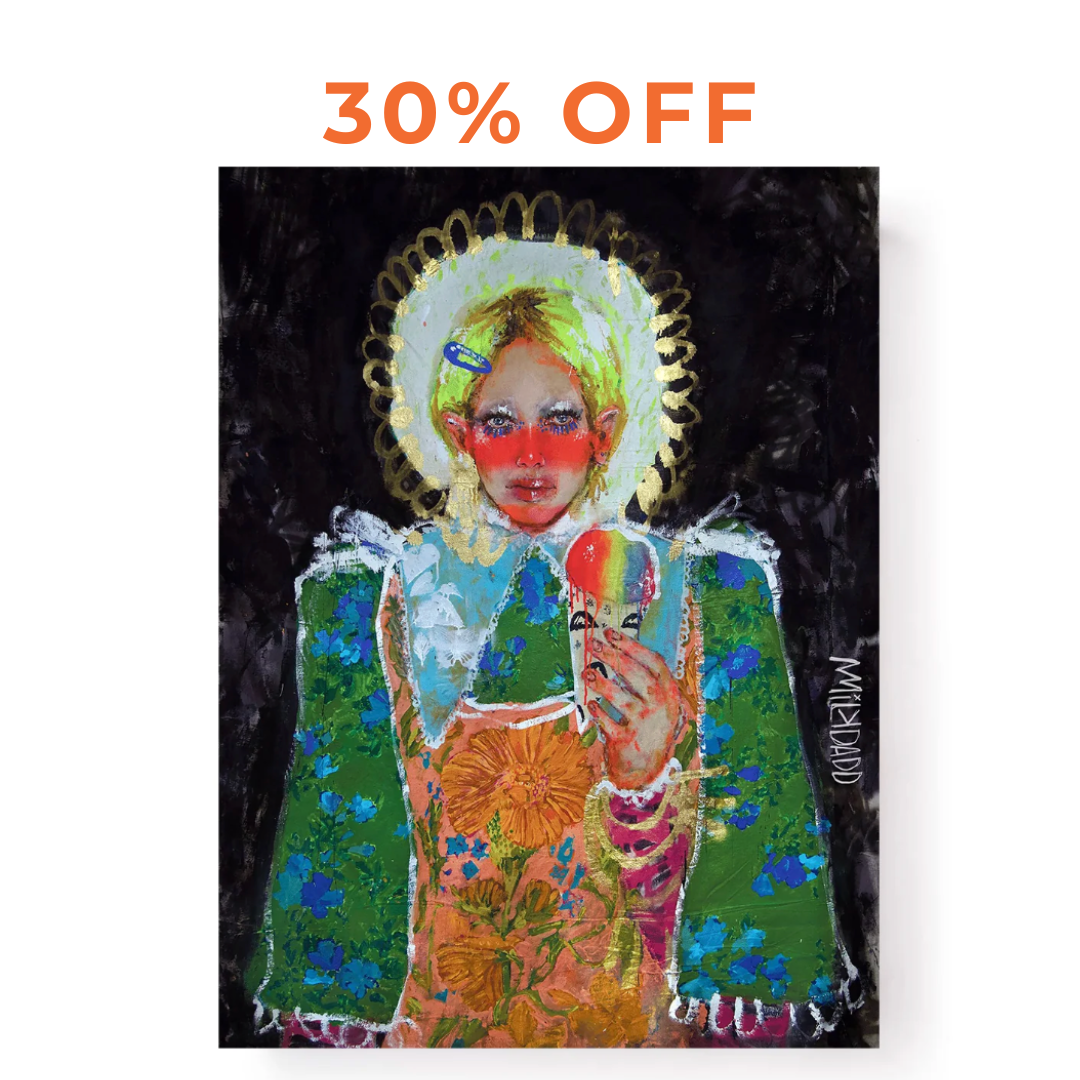 Sample Sale Framed Art in a Shadowbox