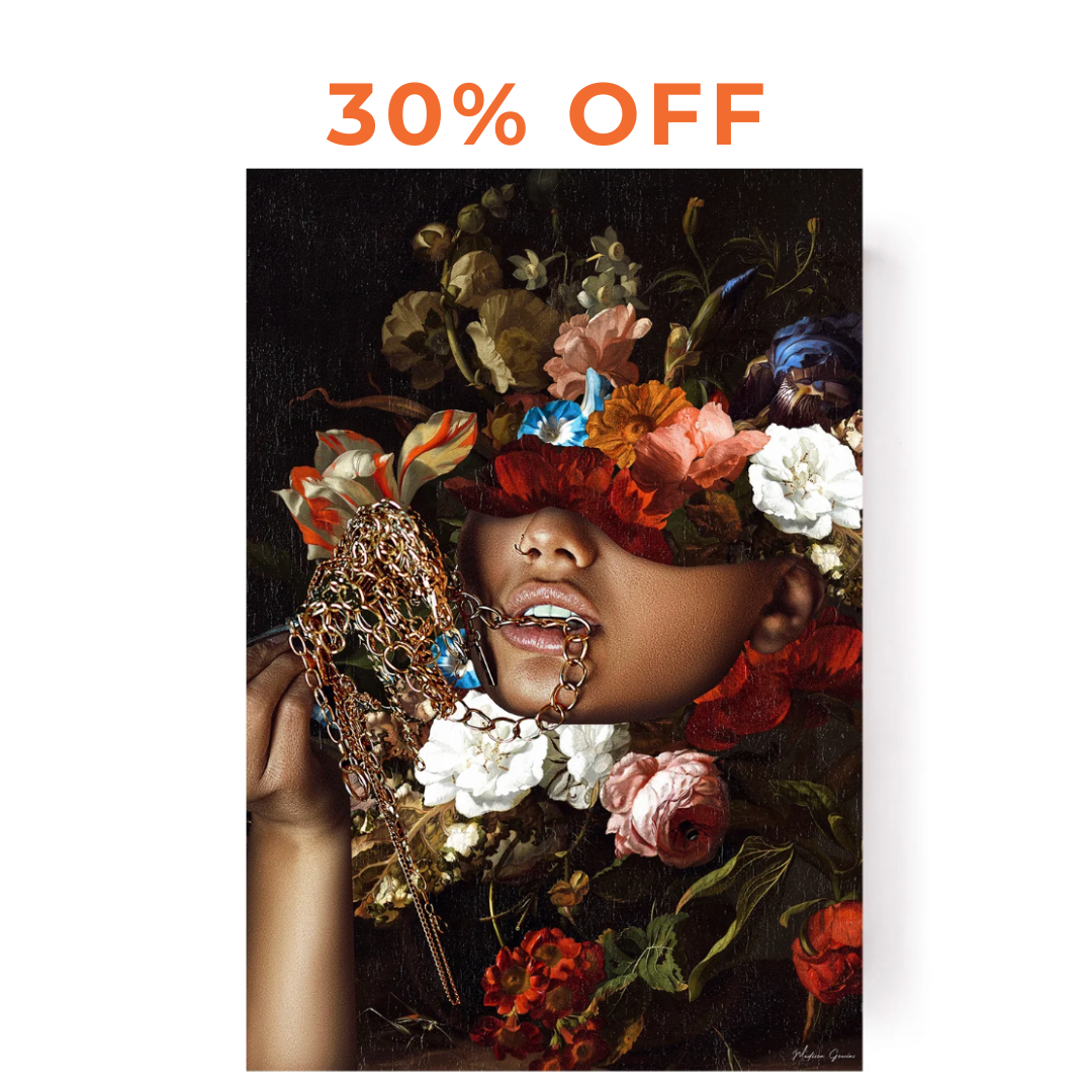 Sample Sale Framed Art in a Shadowbox