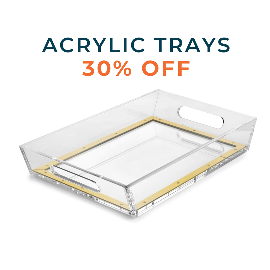 Sample Sale Acrylic Trays