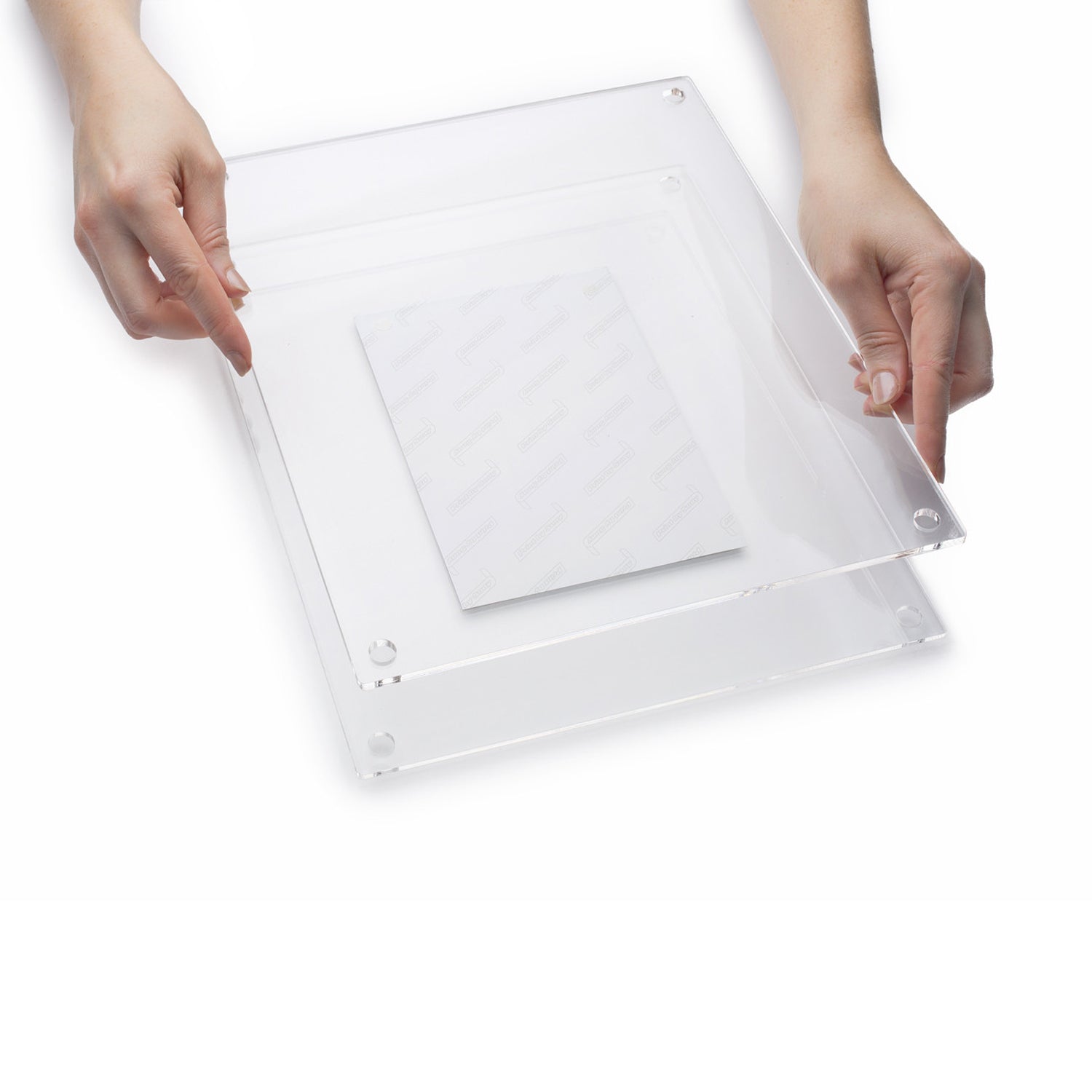 Buy Frame Trendline Acrylic Glass White 40x100 cm here 