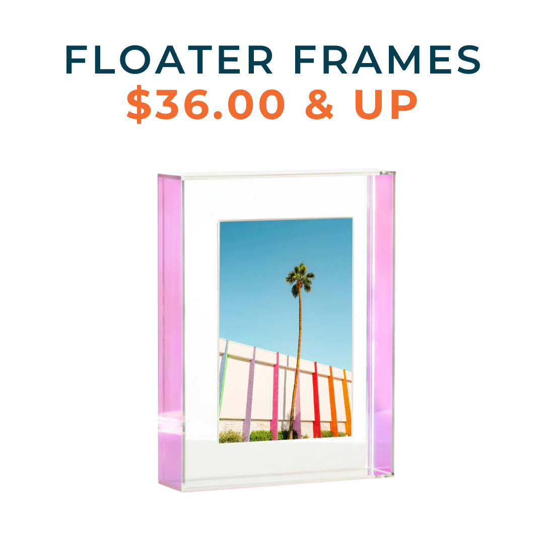 Sample Sale Floater Frames