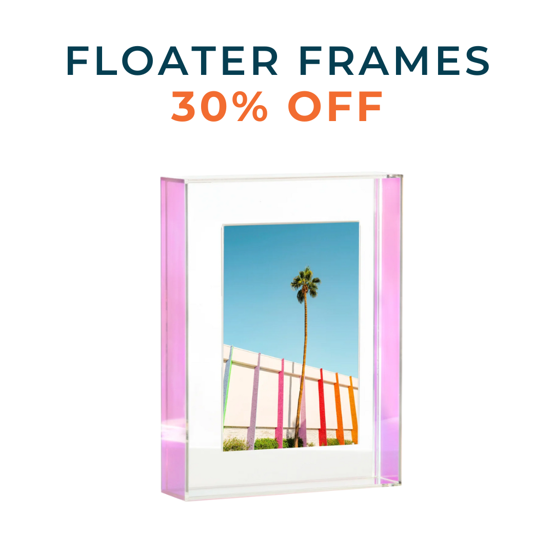 Sample Sale Floater Frames