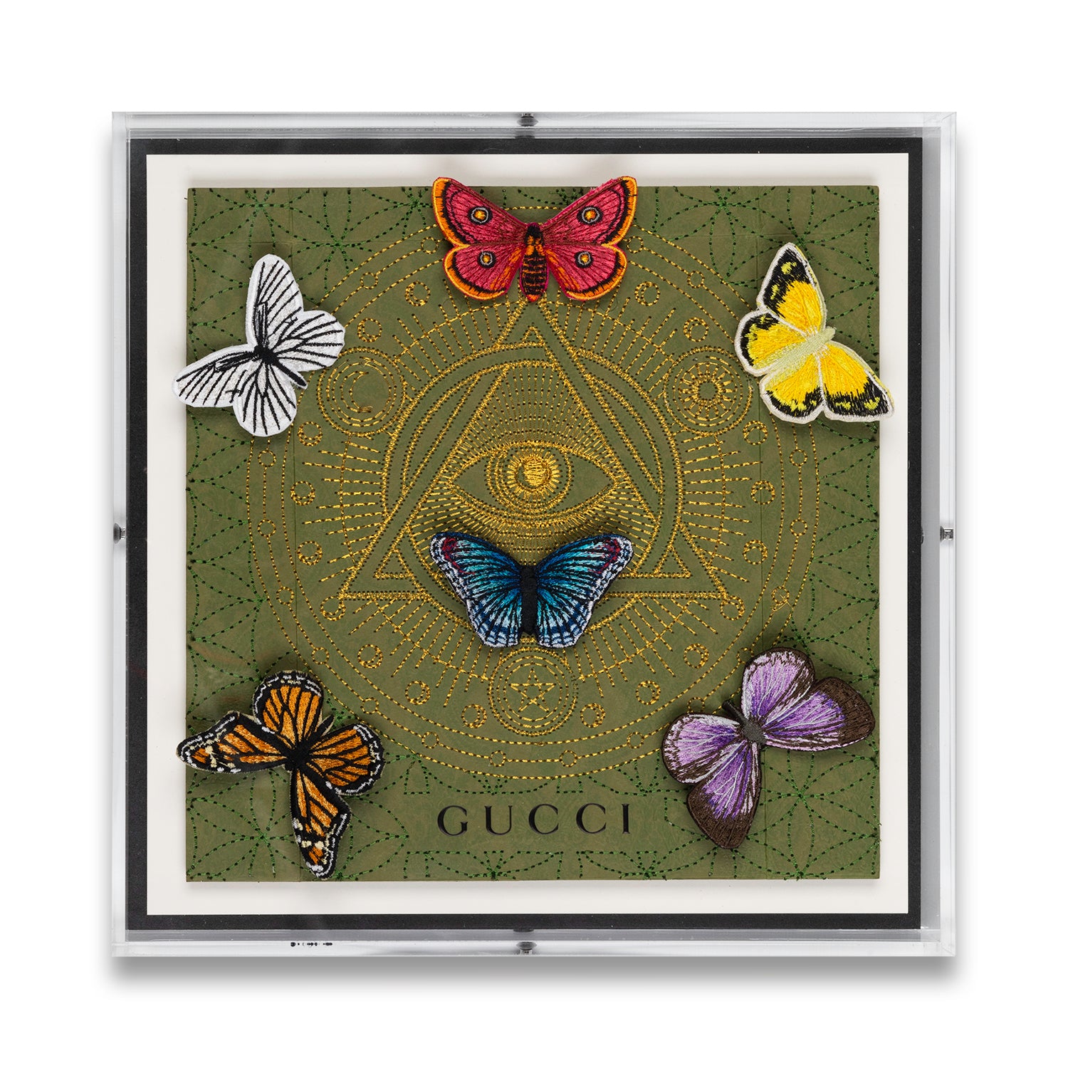 Gucci Eye of Providence by Stephen Wilson 12x12x2