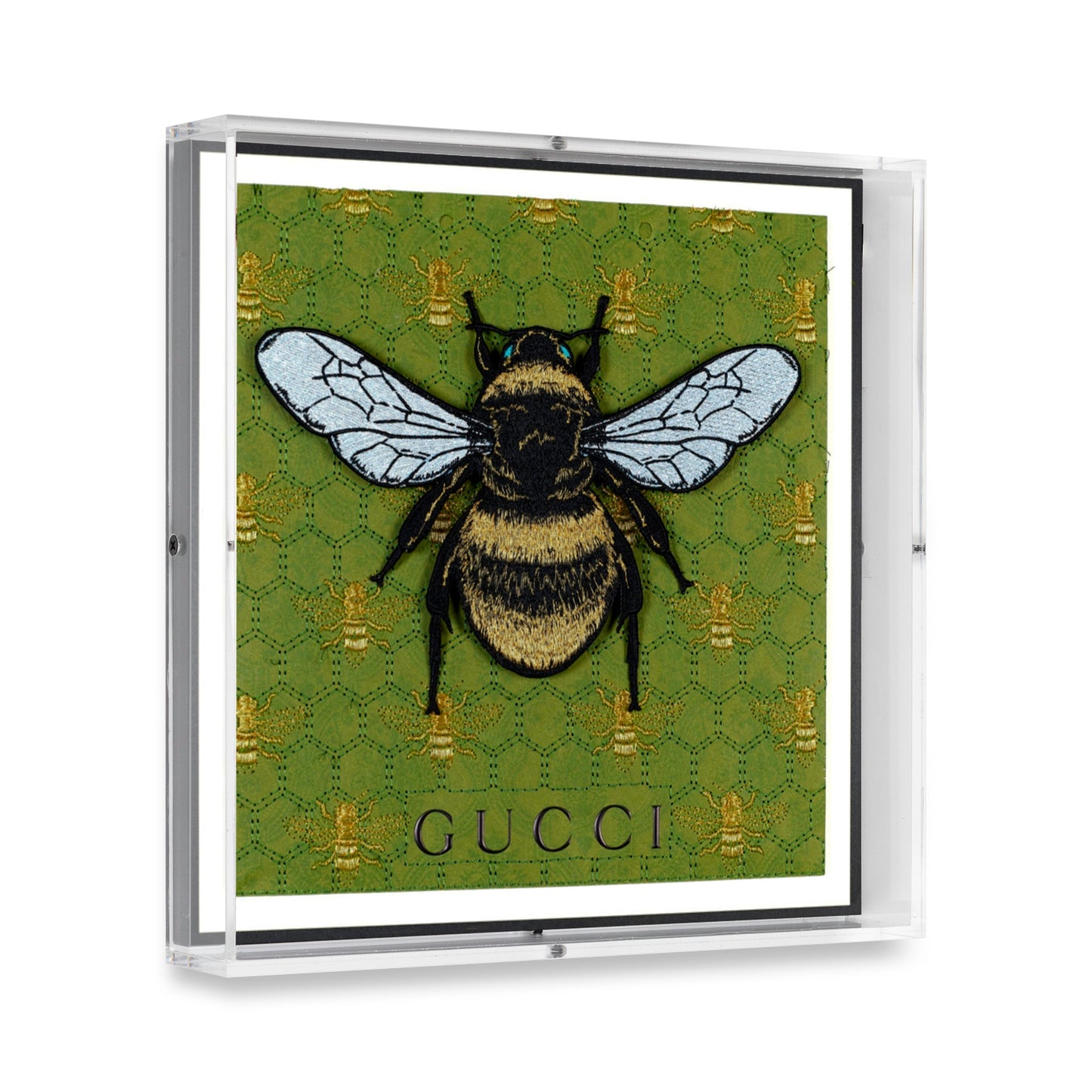 Gucci Green Honey by Stephen Wilson (12x12x2")