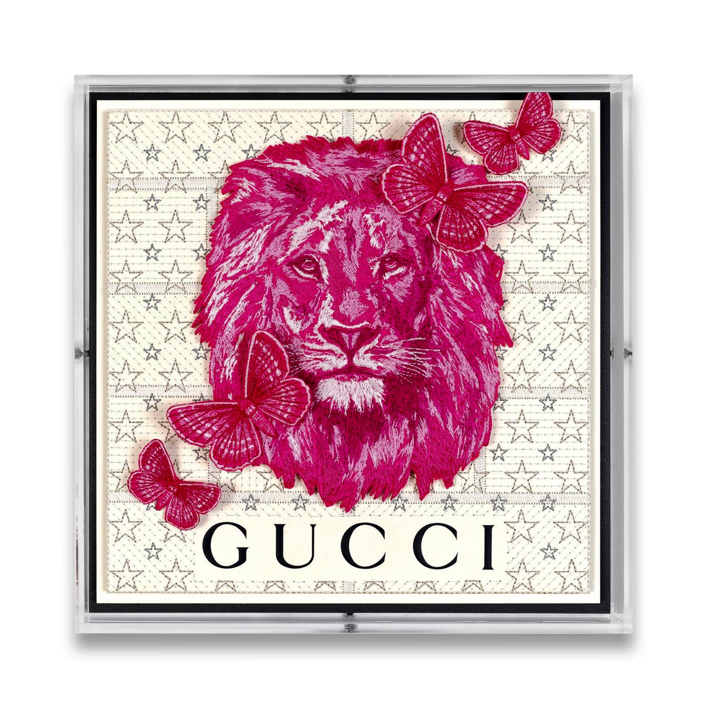 Gucci White Strength by Stephen Wilson (12x12x2")