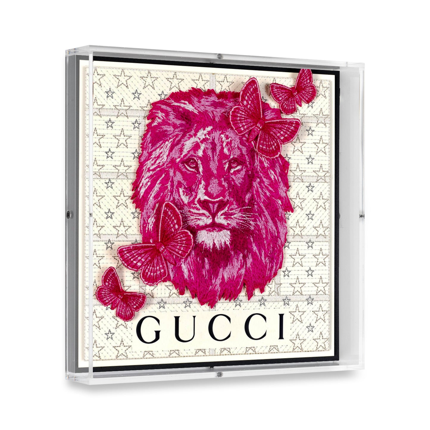 Gucci White Strength by Stephen Wilson (12x12x2")