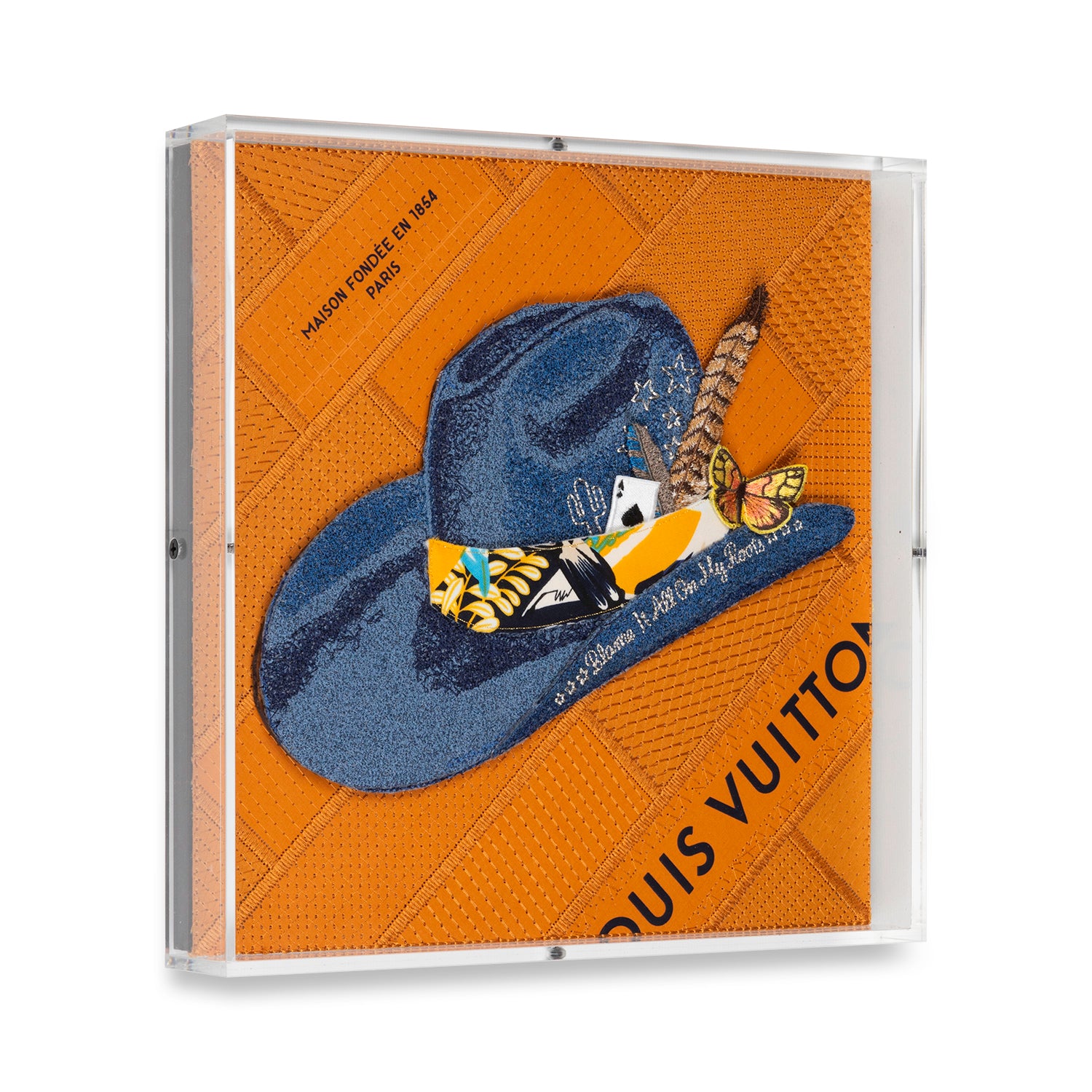 Louis Vuitton Aspen Hat by Stephen Wilson (12x12x2
