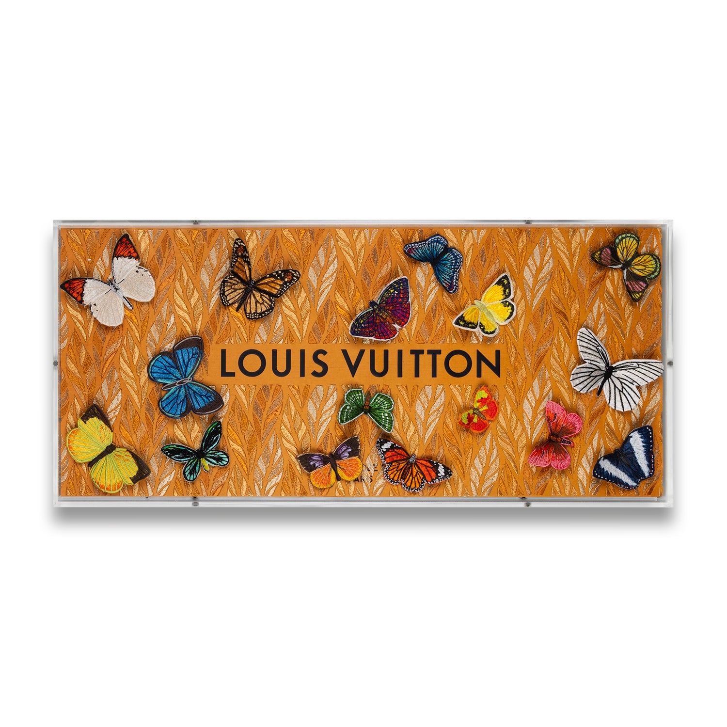 Louis Vuitton Butterfly Swarm Various (Double) by Stephen Wilson (26x12x2")