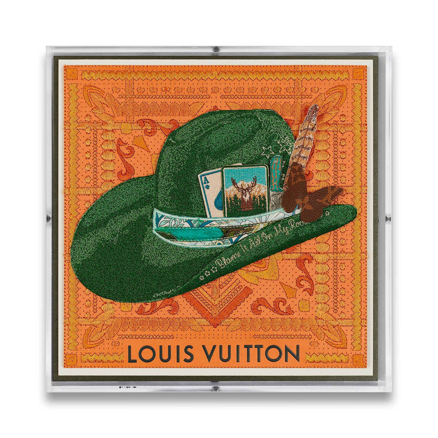 Louis Vuitton Aspen Evergreen/Blue by Stephen Wilson (12x12x2