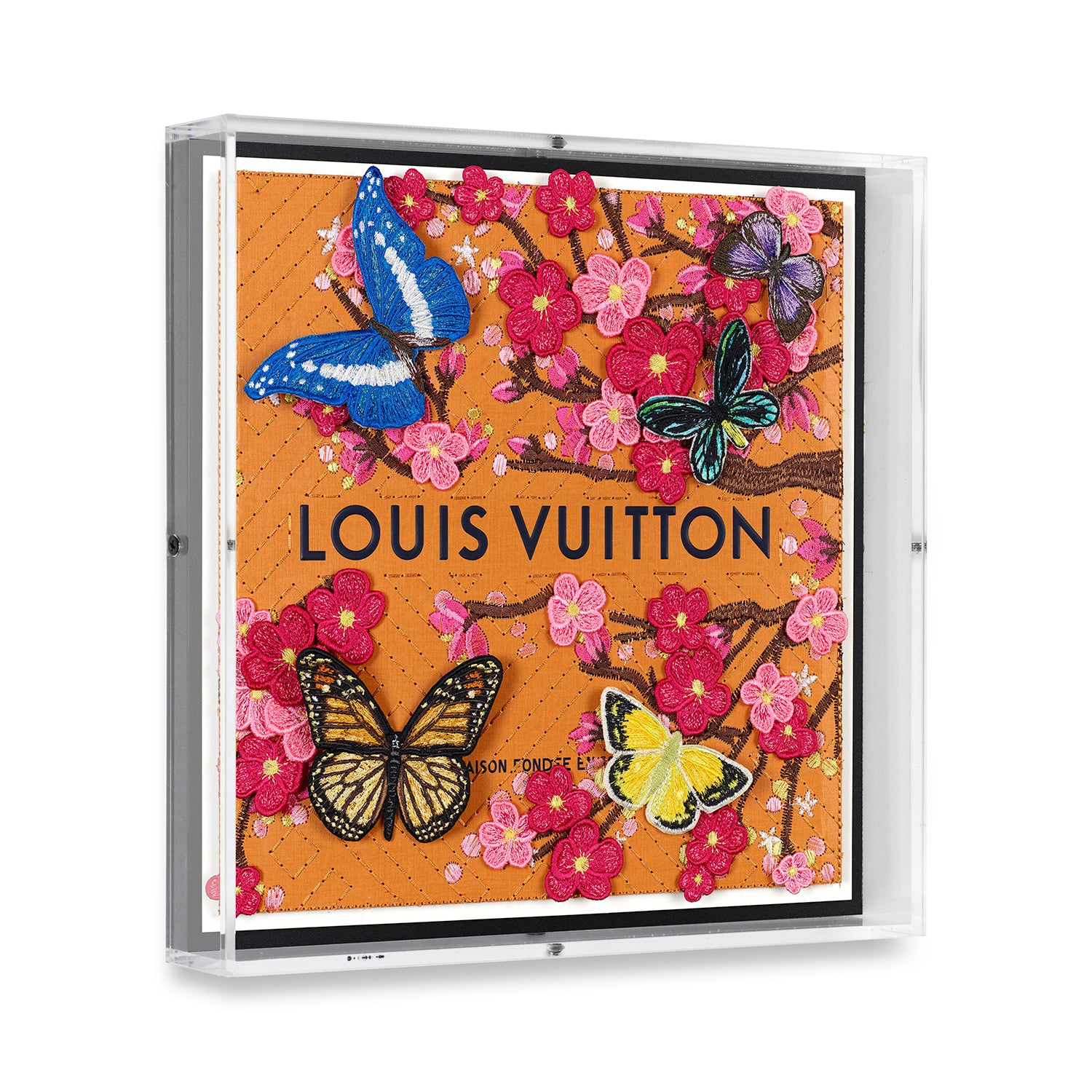 Louis Vuitton Cherry Blossom by Stephen Wilson (12x12x2