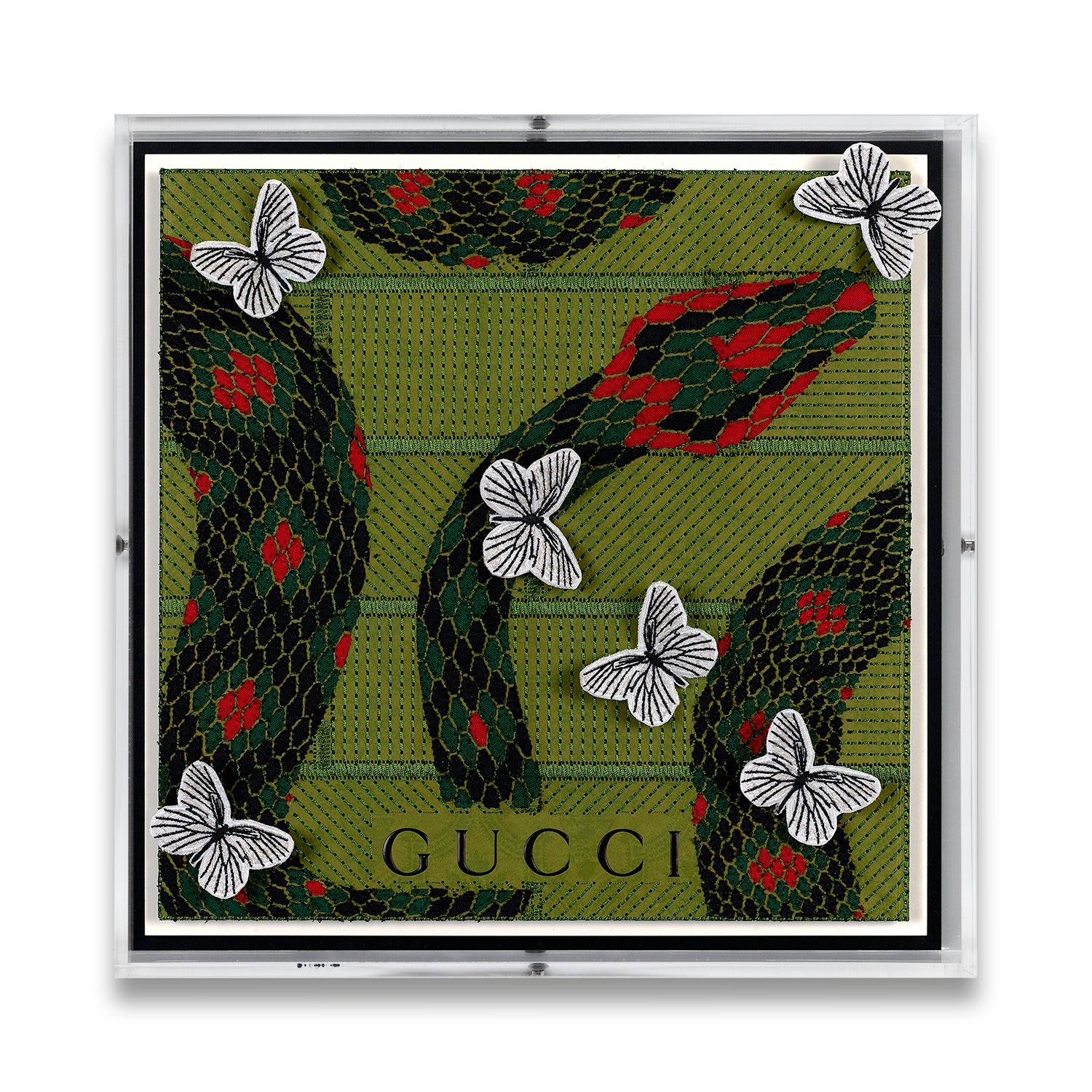 Gucci Serpent by Stephen Wilson 12x12x2