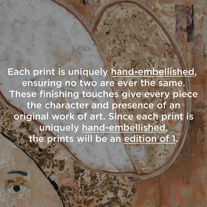 Princesses by Mersuka Dopazo (Limited Edition Hand Embellished Print)