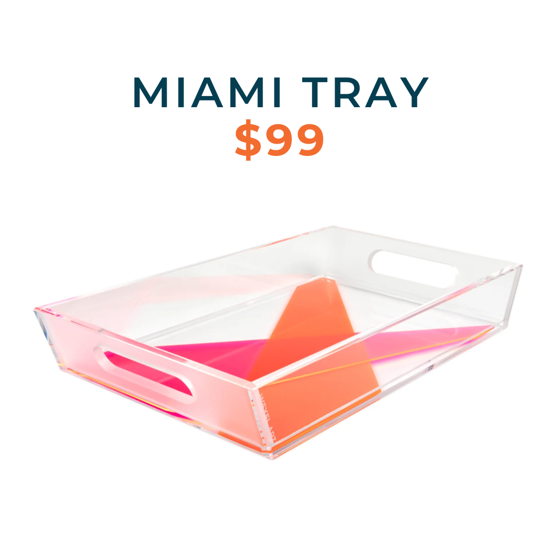 Miami Acrylic Tray