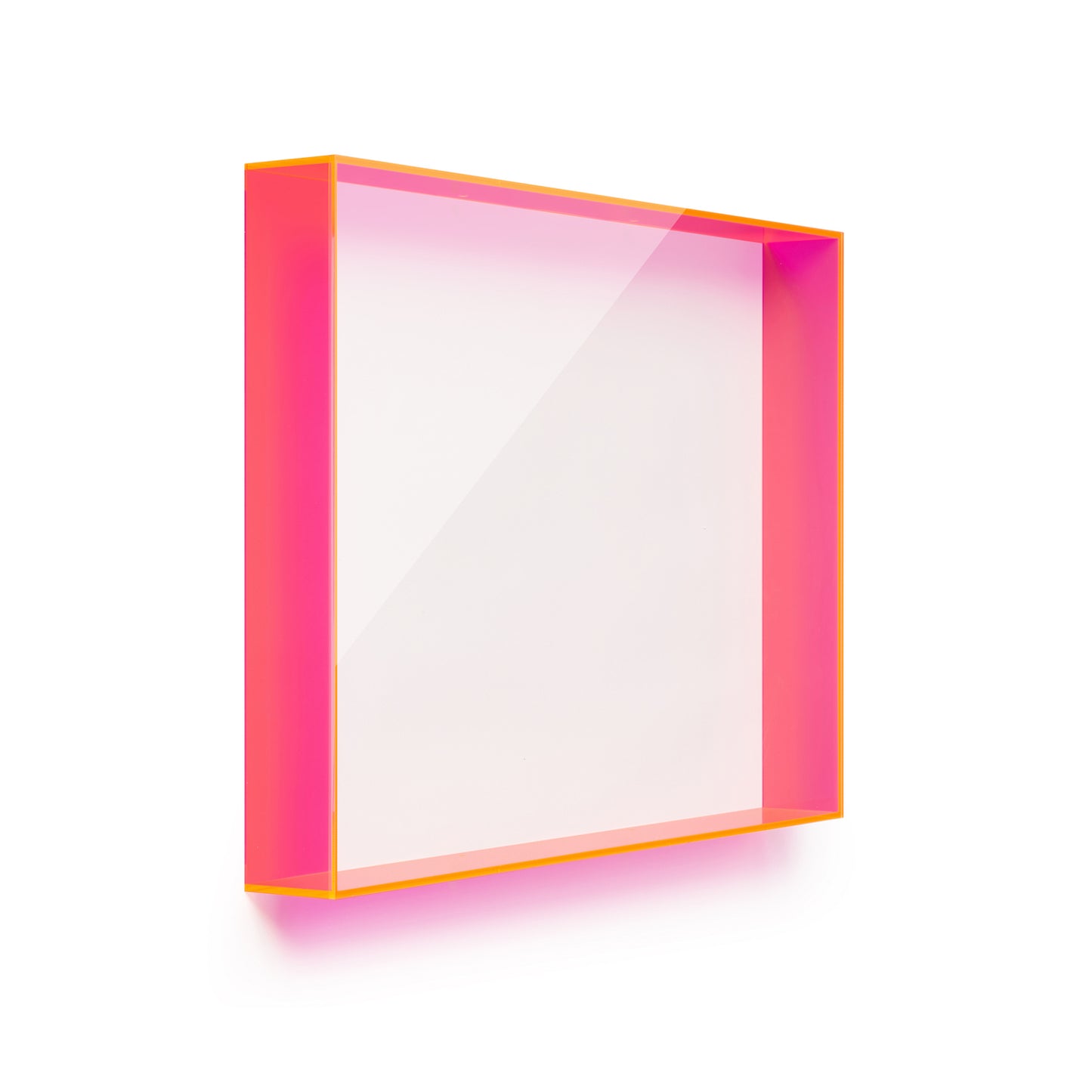 Shadowbox Lid CHOOSE Your Color 18x24x3" (Neon Pink, Orange, or Sea Glass)