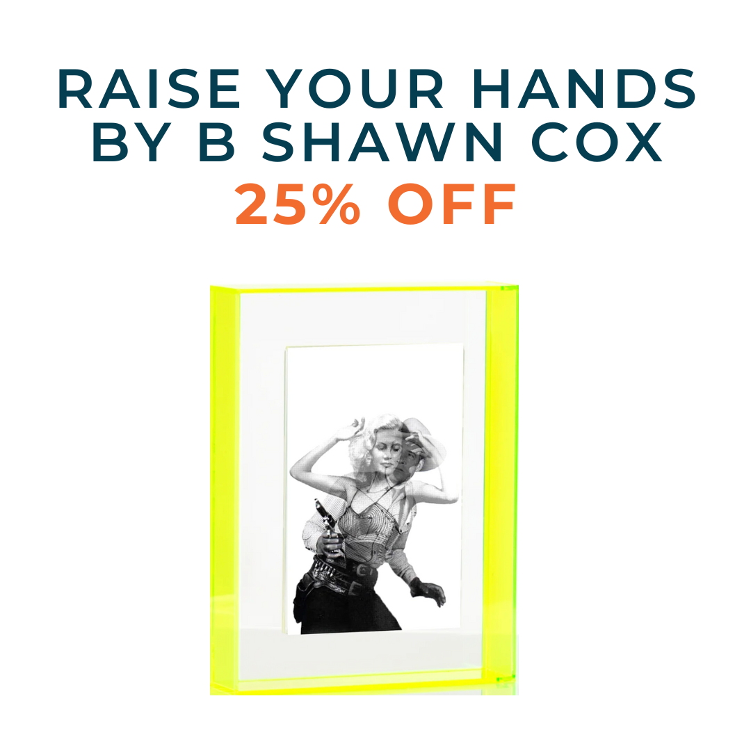 Raise Your Hands by B. Shawn Cox 4x6" Framed In Your Choice of Float Frame with Magnetic Photo Holder