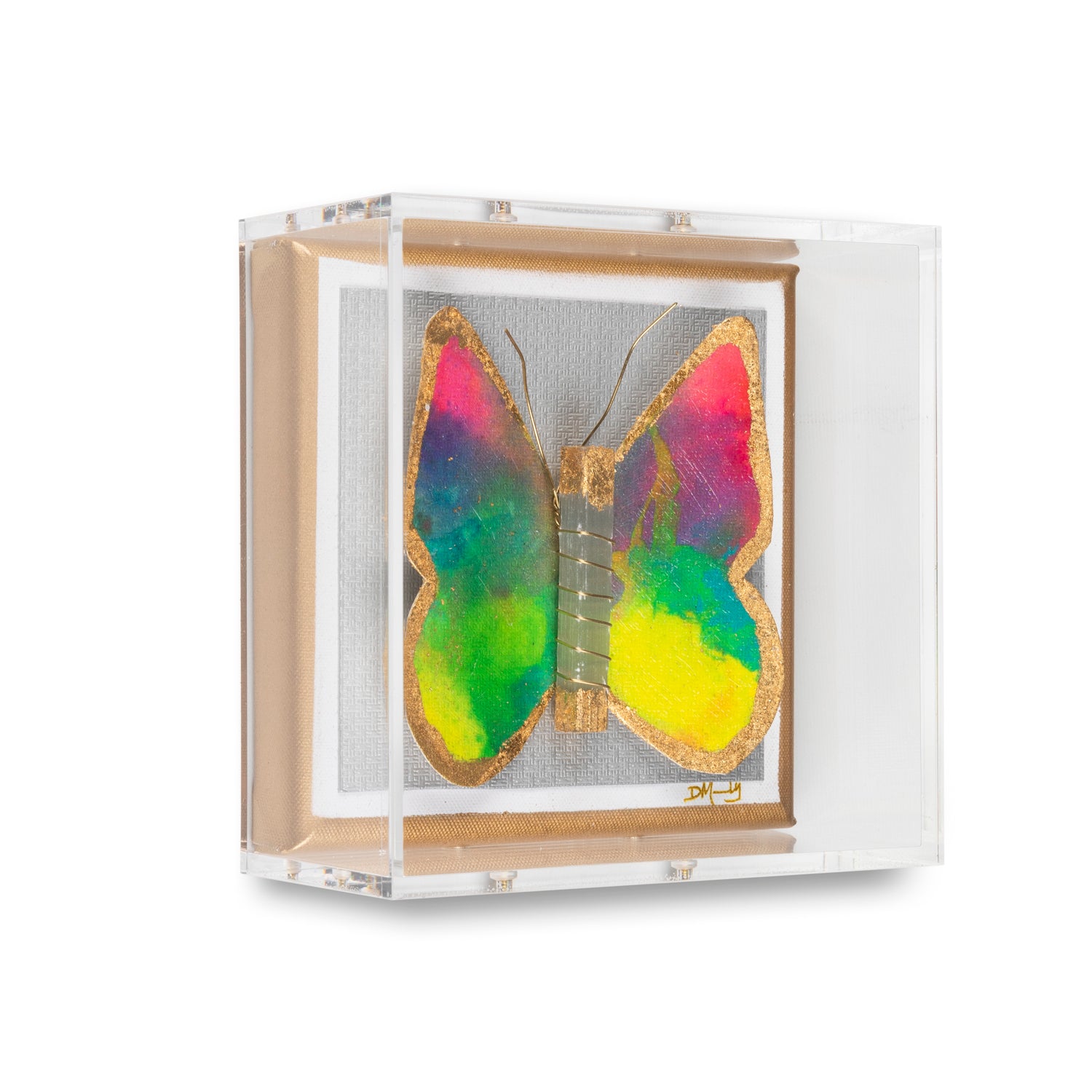 Case Pack of 4: Happy Rainbow Butterfly by Dana Manly