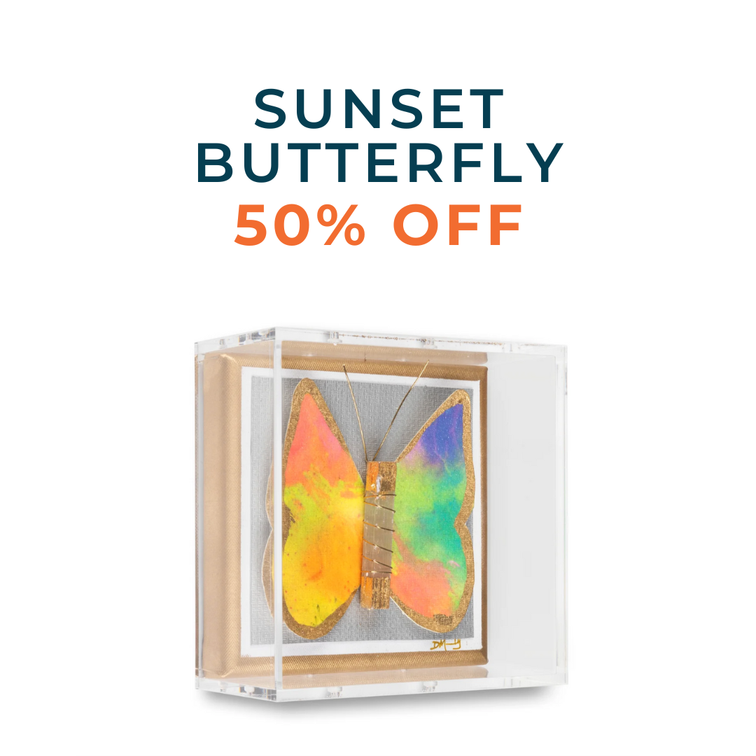 Sunset Butterfly by Dana Manly