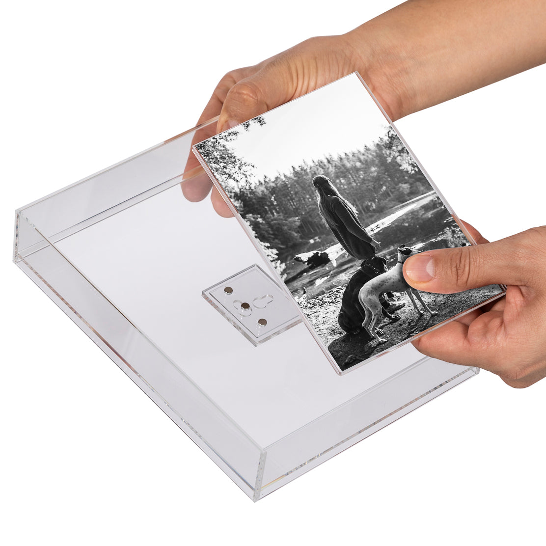 Clear Magnetic Float Frames