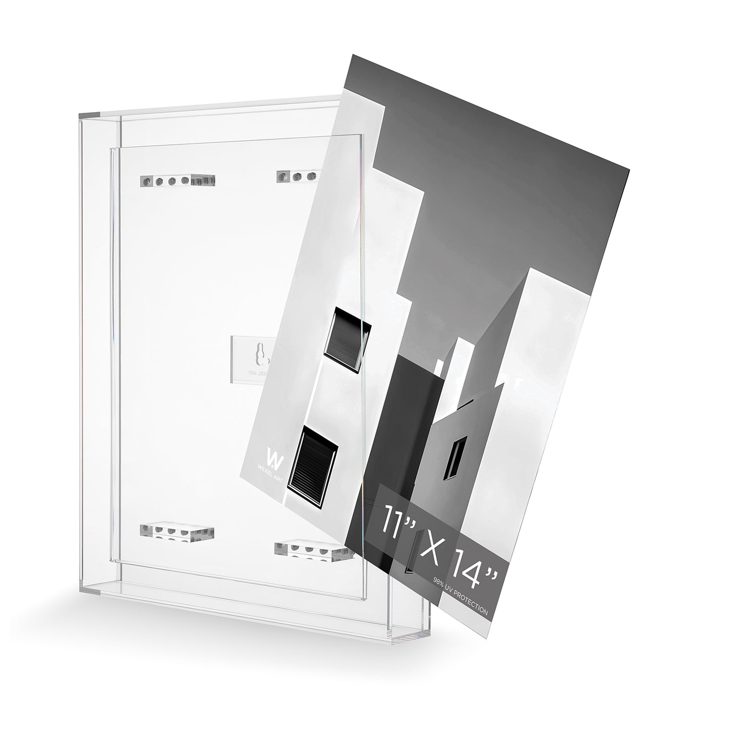 Clear Magnetic Float Frames
