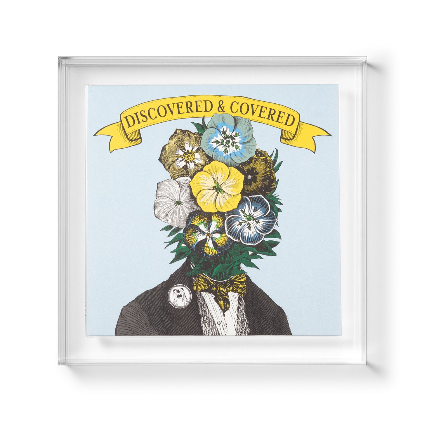 Display & Play Record Album Magnetic Float Frame