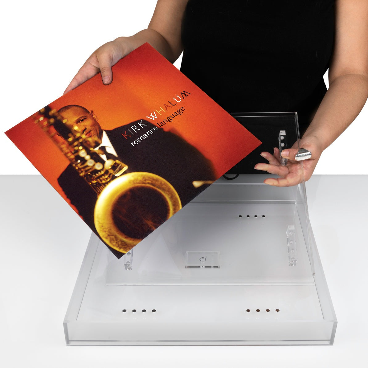 Display & Play Record Album Magnetic Float Frame - Kirk Whalum | Vinyl Float Frame