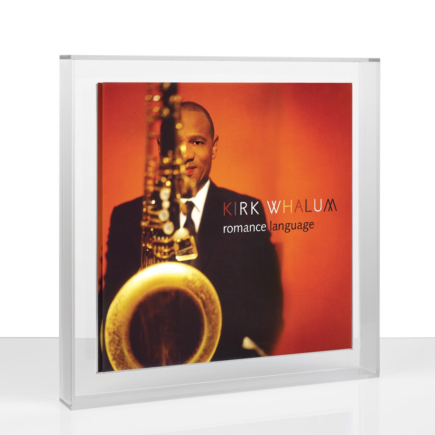Display & Play Record Album Magnetic Float Frame - Kirk Whalum | Vinyl Float Frame