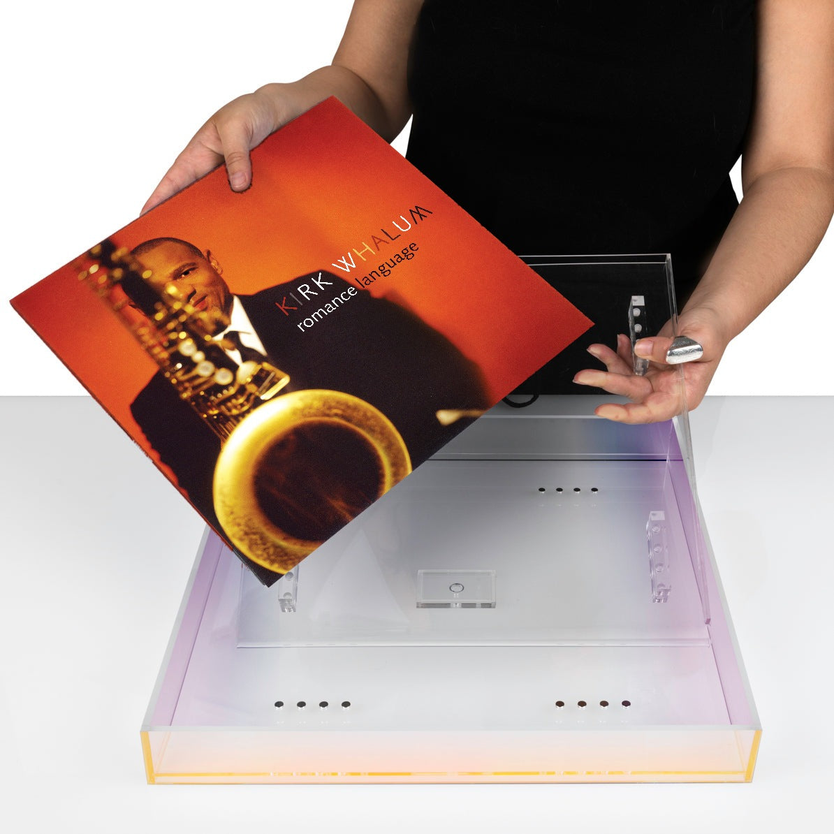 Display & Play Record Album Magnetic Float Frame - Kirk Whalum | Vinyl Float Frame