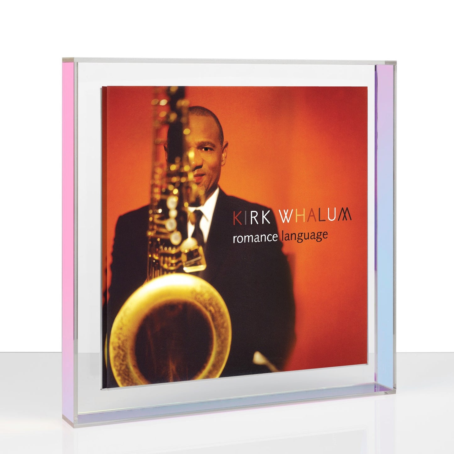 Display & Play Record Album Magnetic Float Frame - Kirk Whalum | Vinyl Float Frame