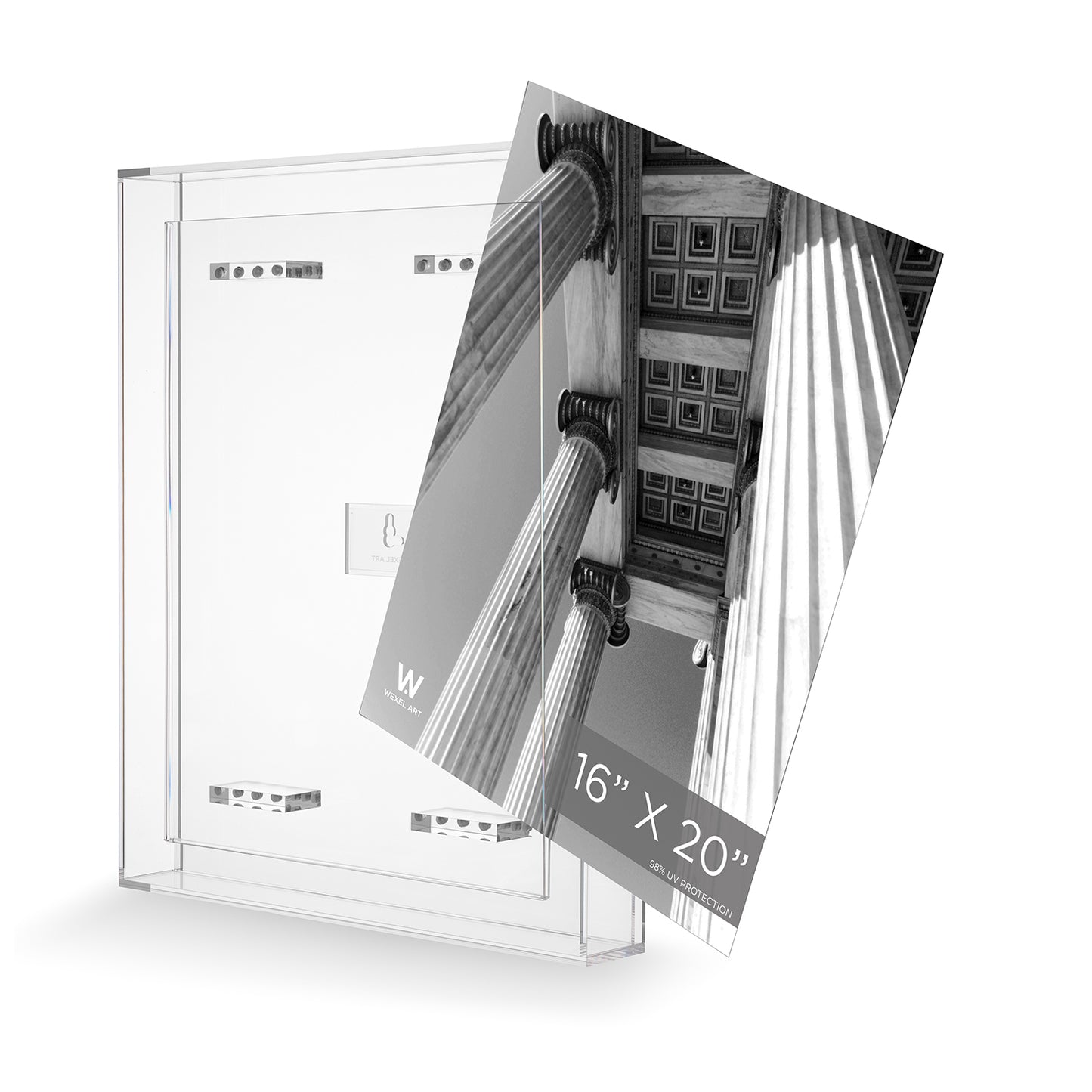 Clear Magnetic Float Frames