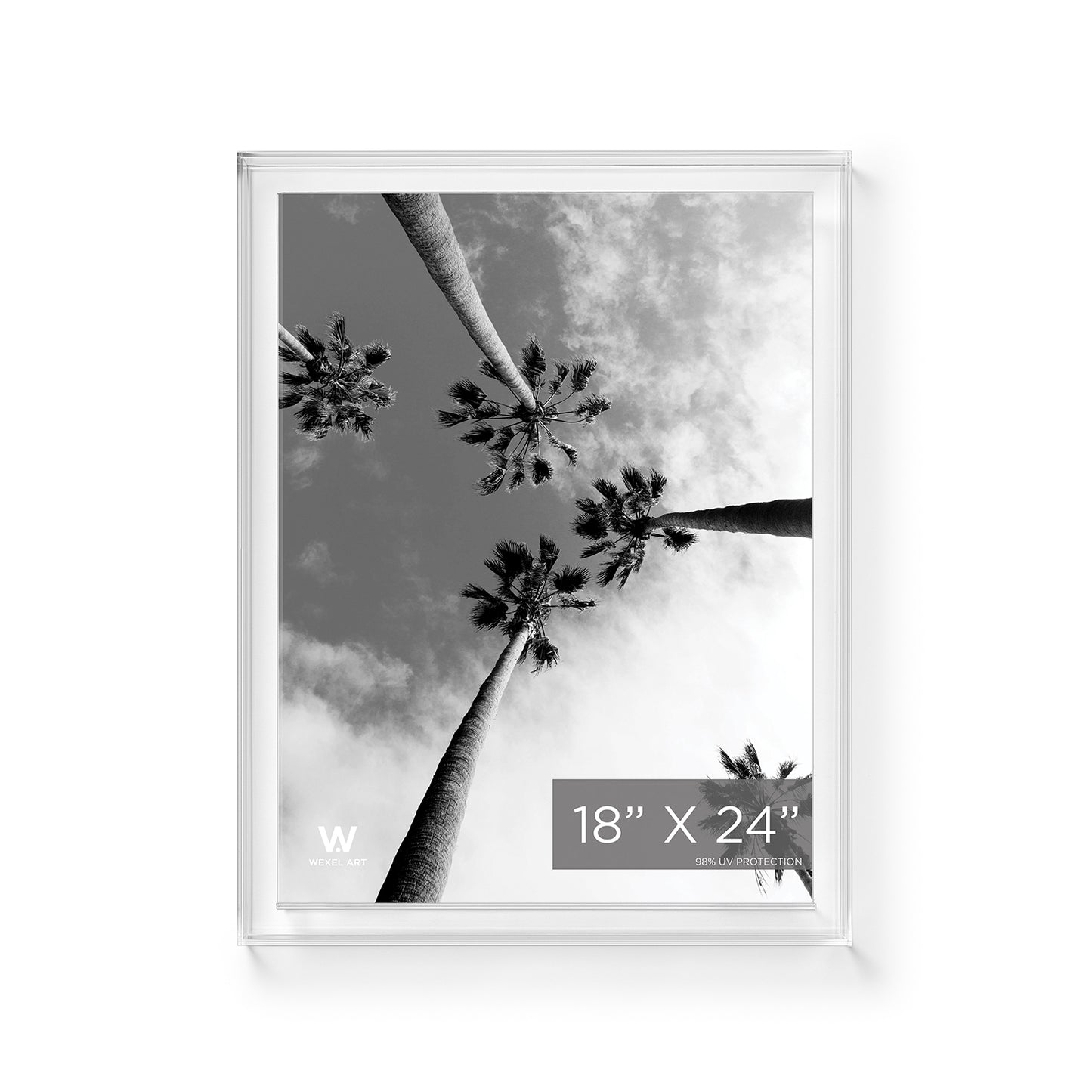 Clear Magnetic Float Frames