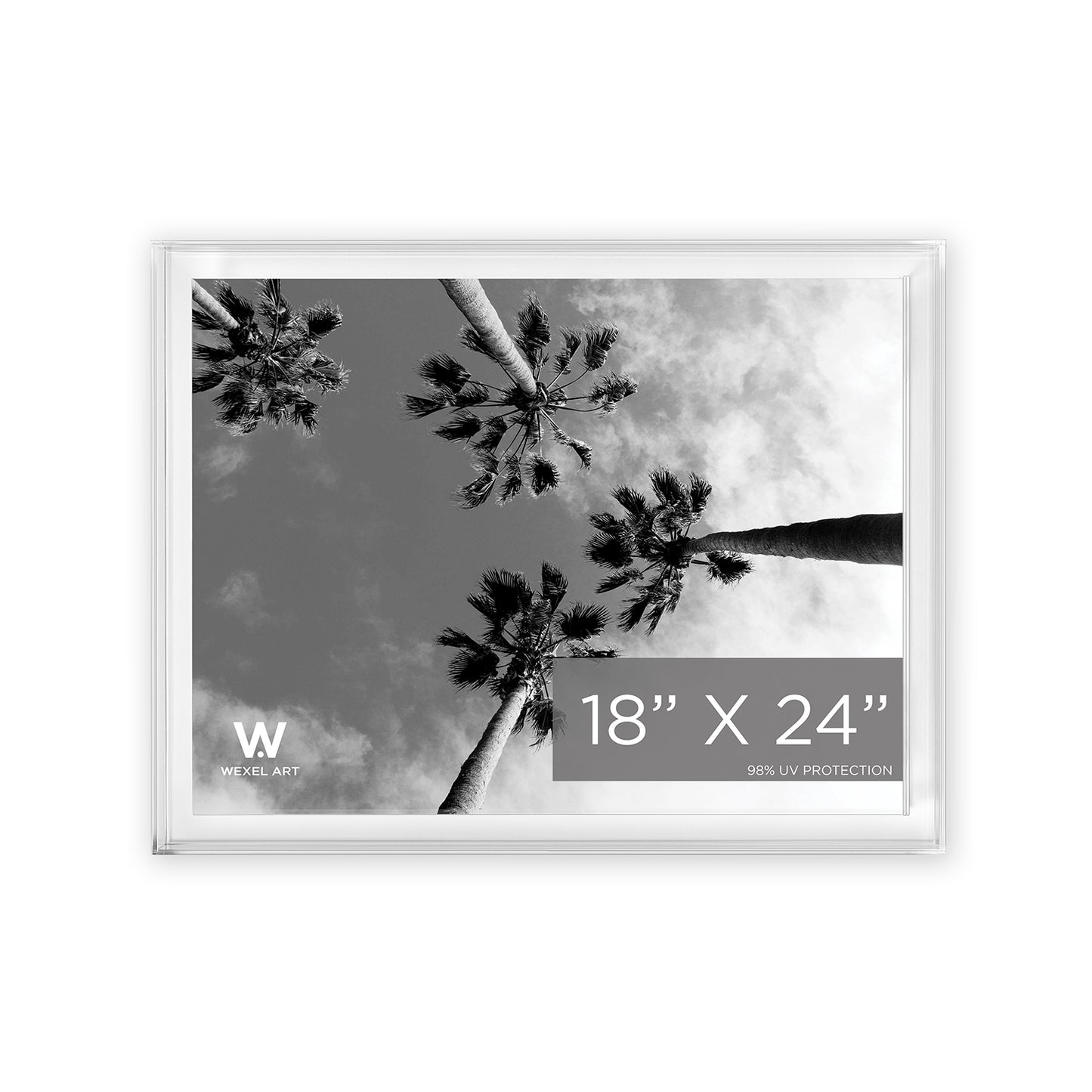 Clear Magnetic Float Frames