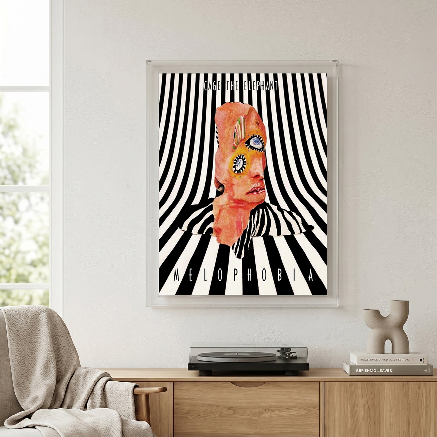 18x24" Clear Magnetic Float Frame | Poster Frame