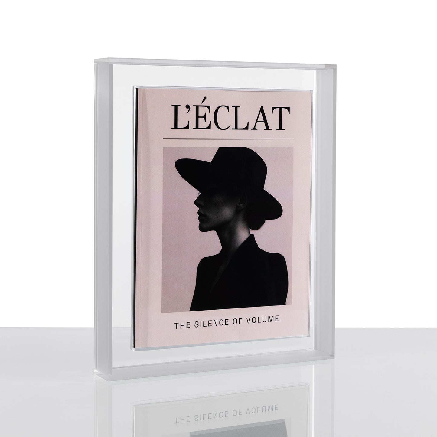 8.5 x 11" Magazine Float Frame
