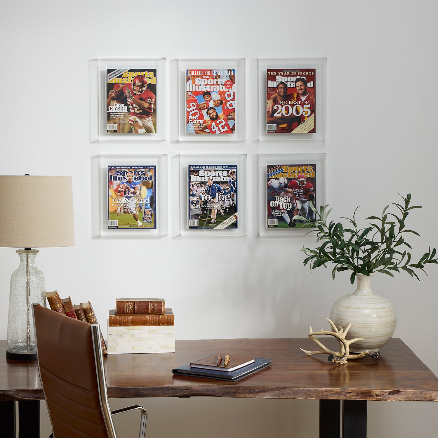 8.5 x 11" Sports Magazine Float Frame
