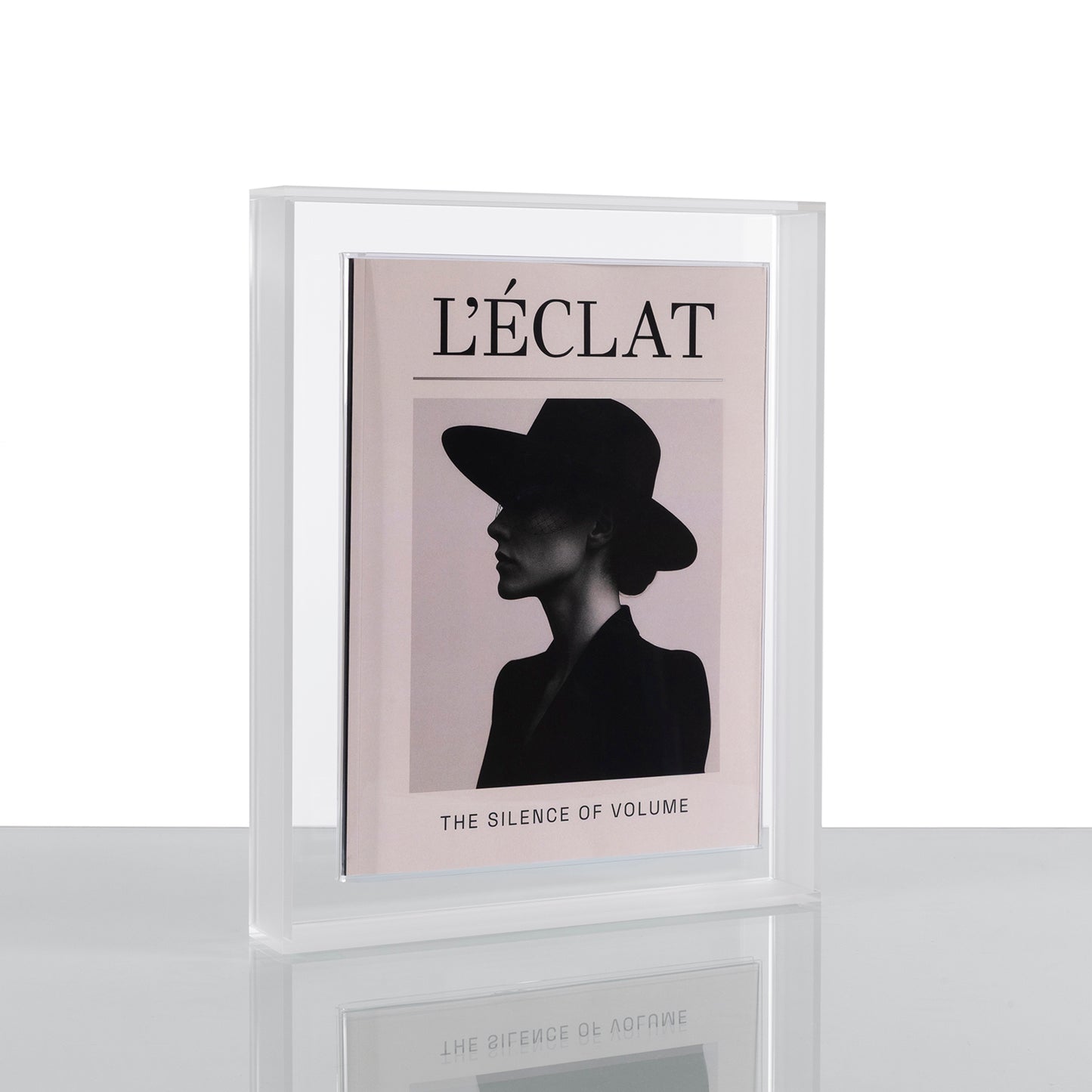 8.5 x 11" Magazine Float Frame