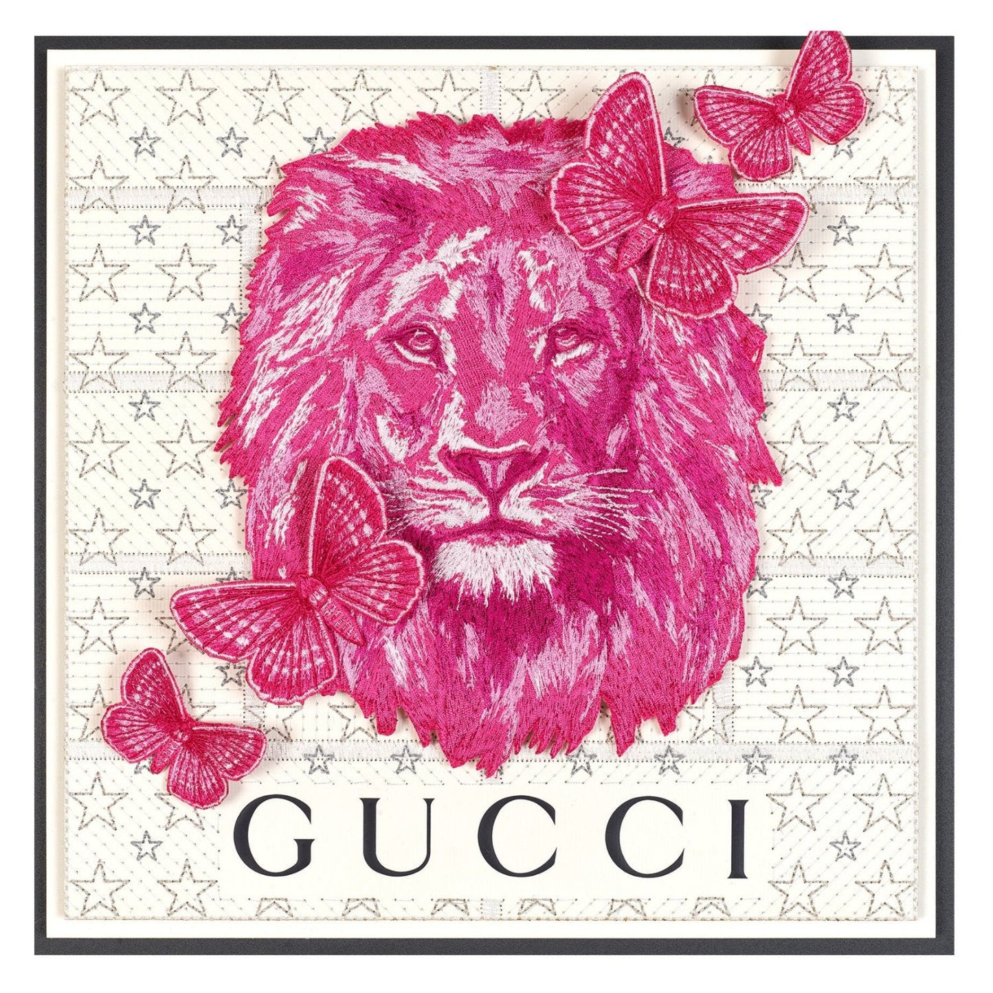 Gucci White Strength by Stephen Wilson (12x12x2")