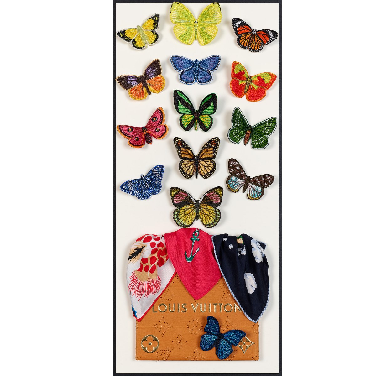 Louis Vuitton Butterfly Surprise by Stephen Wilson (12x26x2")