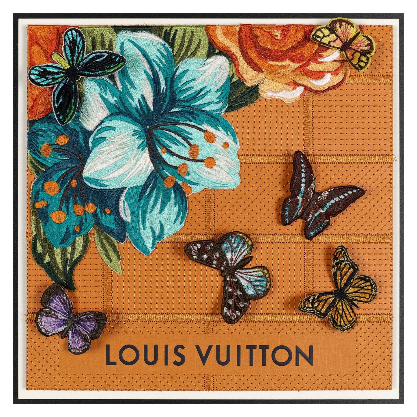 Louis Vuitton Floral Corner by Stephen Wilson (12x12x2")