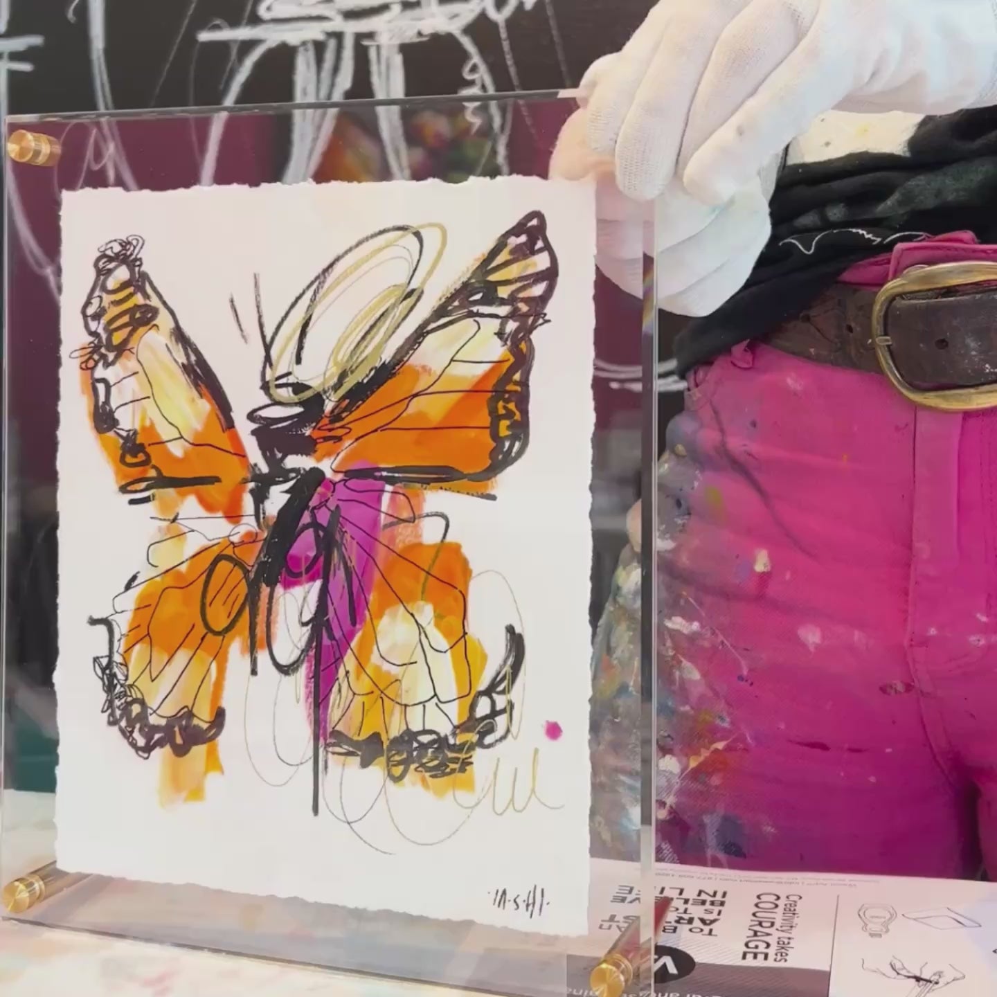 Jewel Tone Butterfly by Ash Almonte